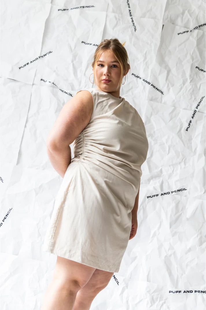 PDF Pattern - Ruched Dress | Puff and Pencil