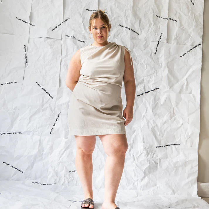 PDF Pattern - Ruched Dress | Puff and Pencil