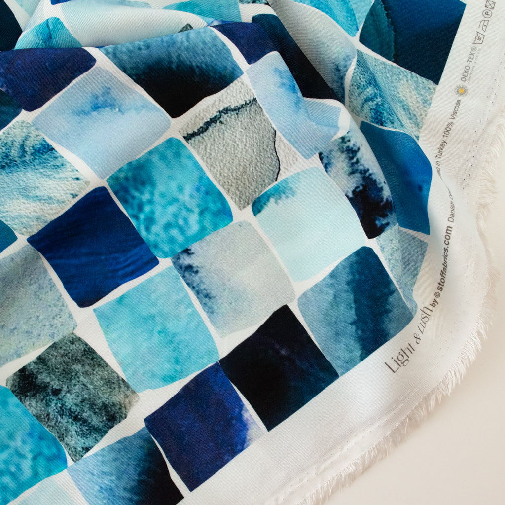 Light &amp; Lush - Viscose Twill - Sea Glass