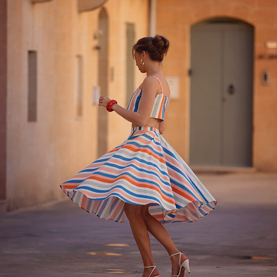 See You At Six - Summer Verticals - Cotton - Off-White