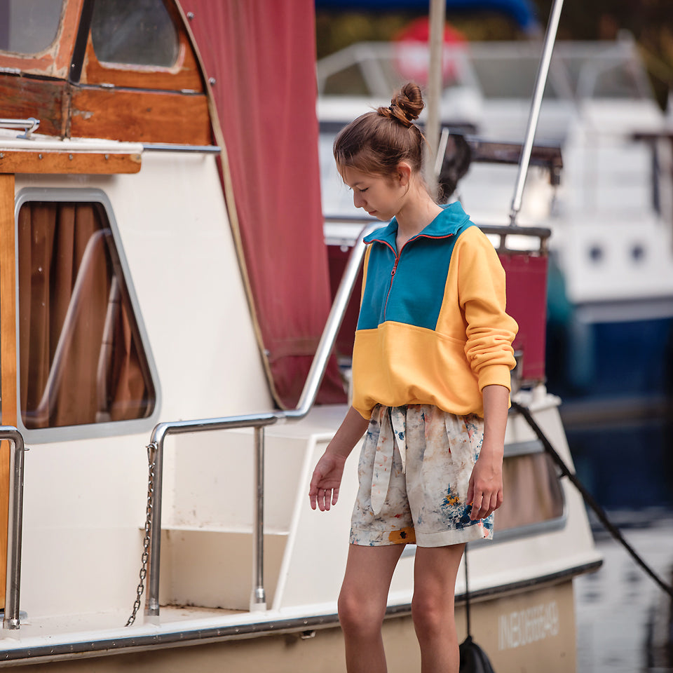 See You At Six - Heavy - EXTRA WIDE - French Terry - Banana Yellow