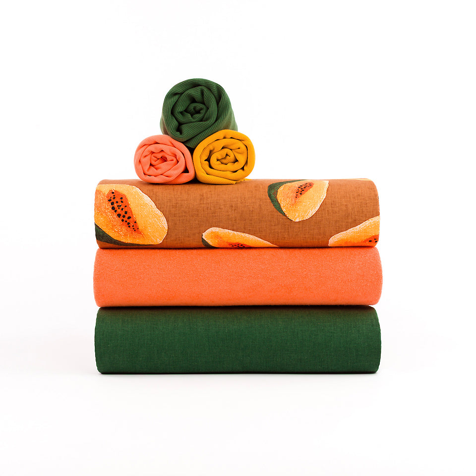 See You At Six - Linen Viscose Blend - Greener Pastures