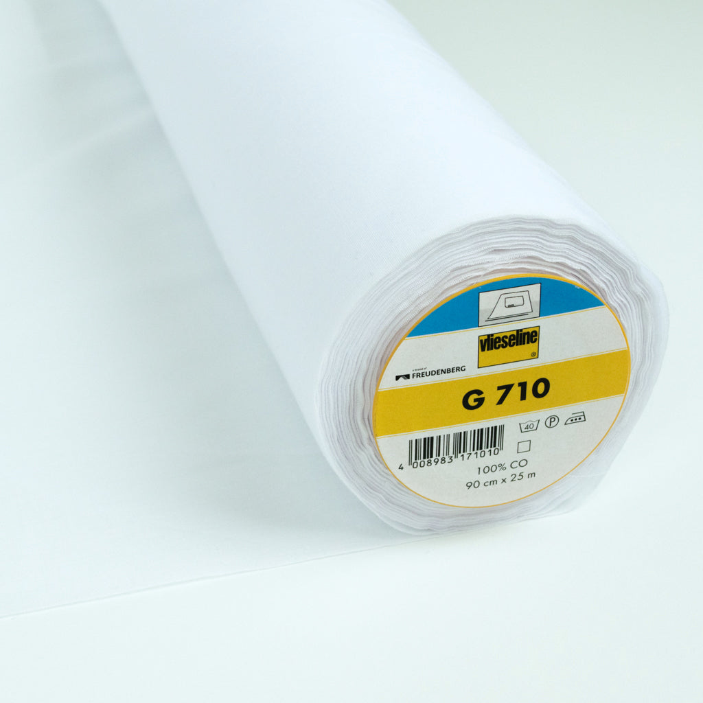 G710 Woven and Fusible Interfacing - White