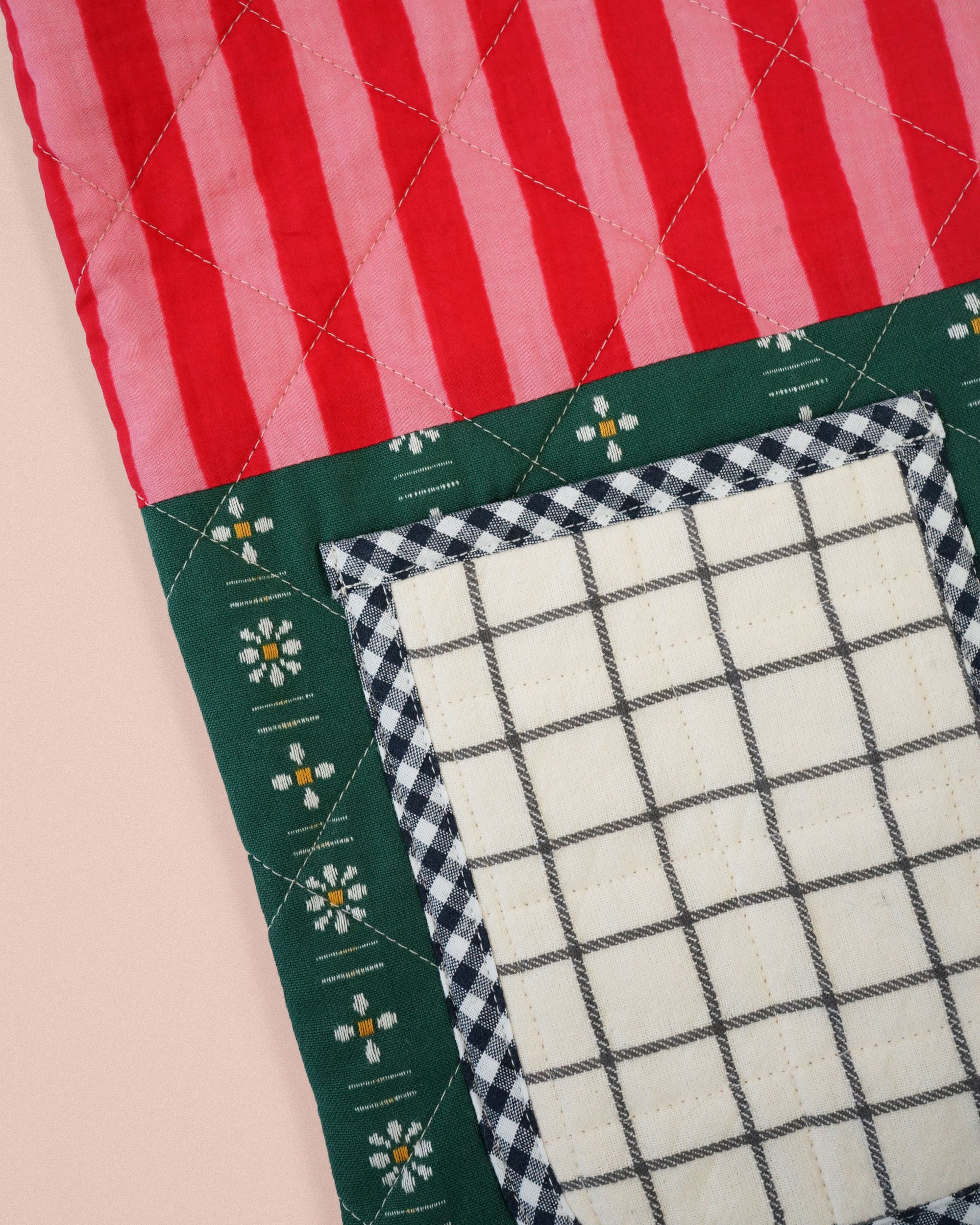 PDF Pattern - Quilted Pocket Stocking | Matchy Matchy Sewing Club