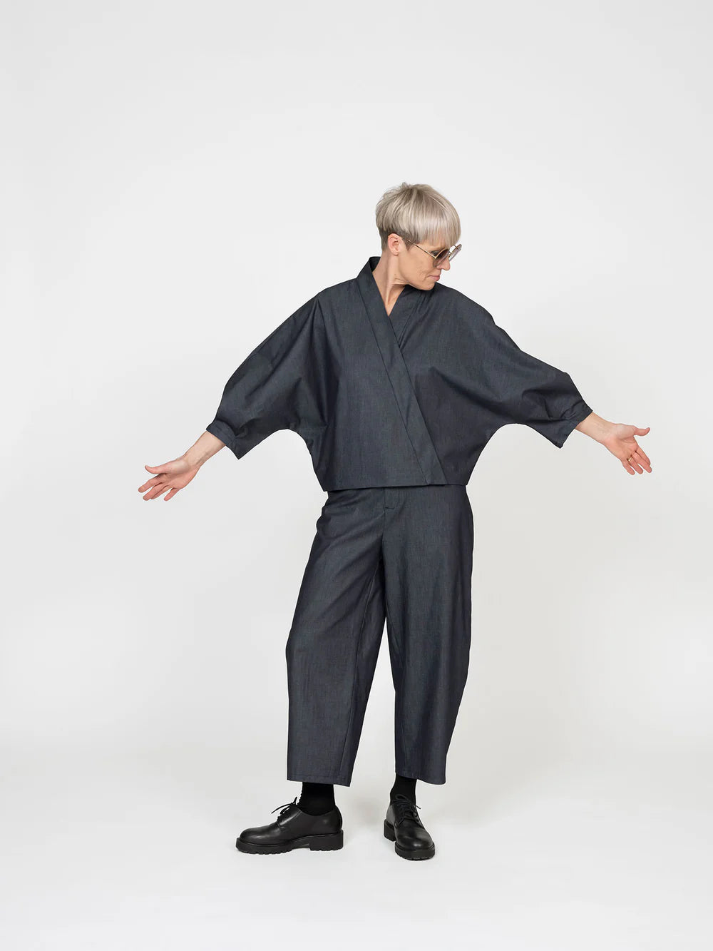 Cross Over Shirt - Sewing Pattern | The Assembly Line