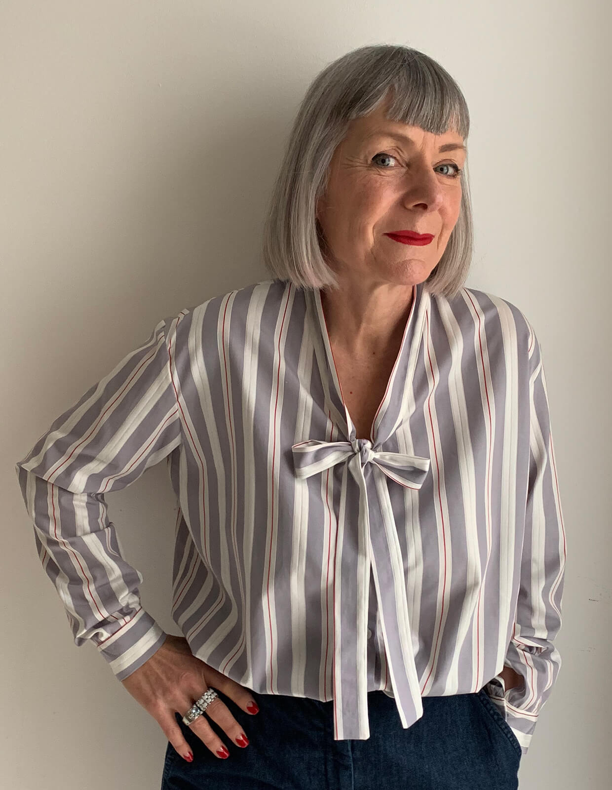 PDF Pattern - Tie Front Blouse | The Makers Atelier