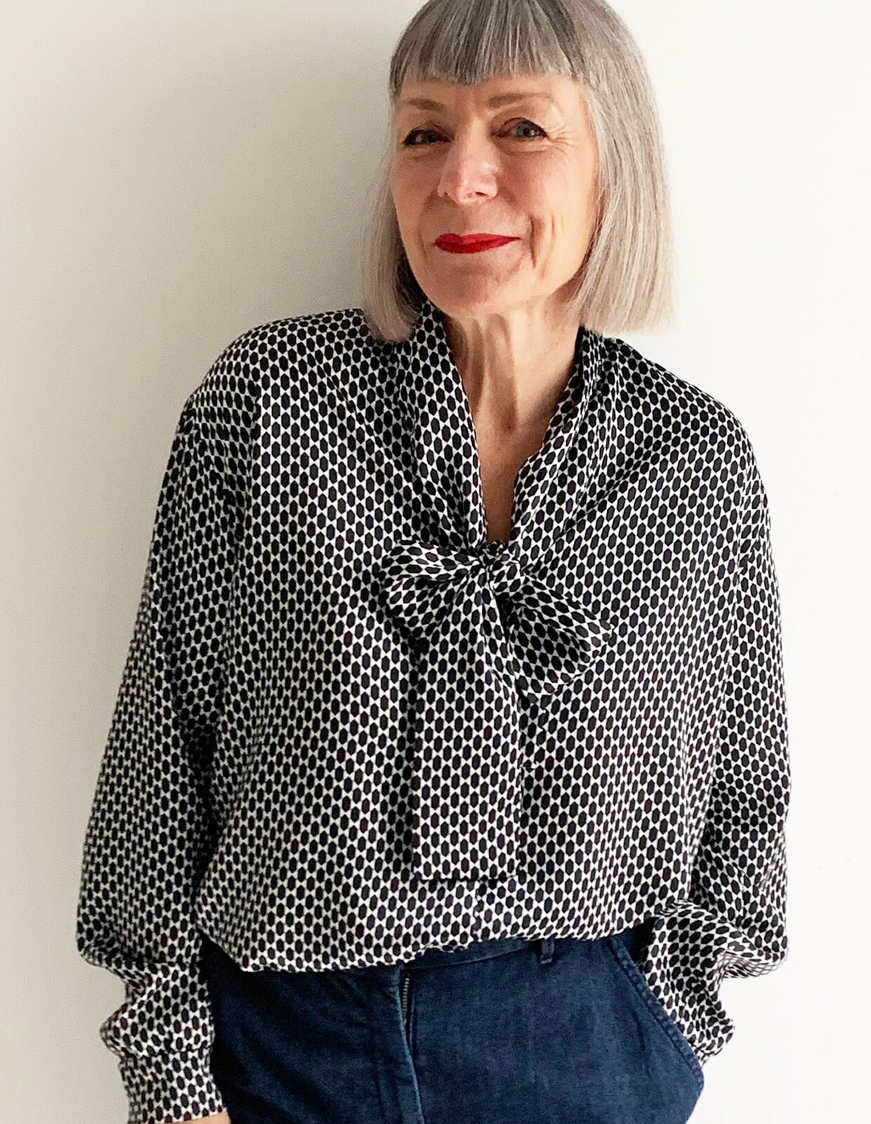 PDF Pattern - Tie Front Blouse | The Makers Atelier