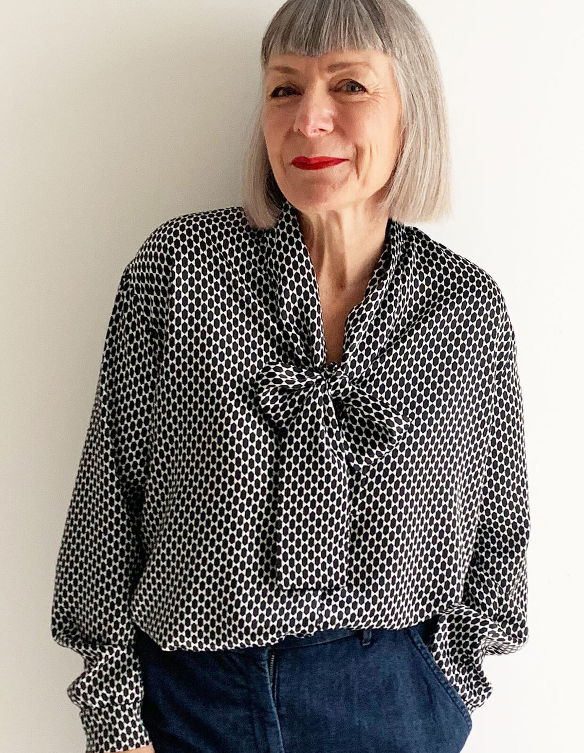 PDF Pattern - Tie Front Blouse | The Makers Atelier