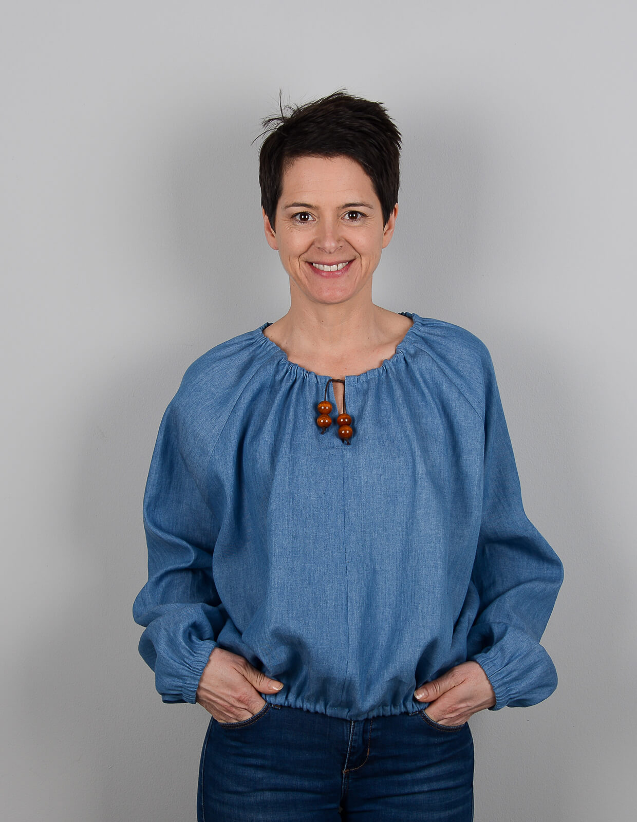 PDF Pattern - Gathered Neck Dress & Top | The Makers Atelier