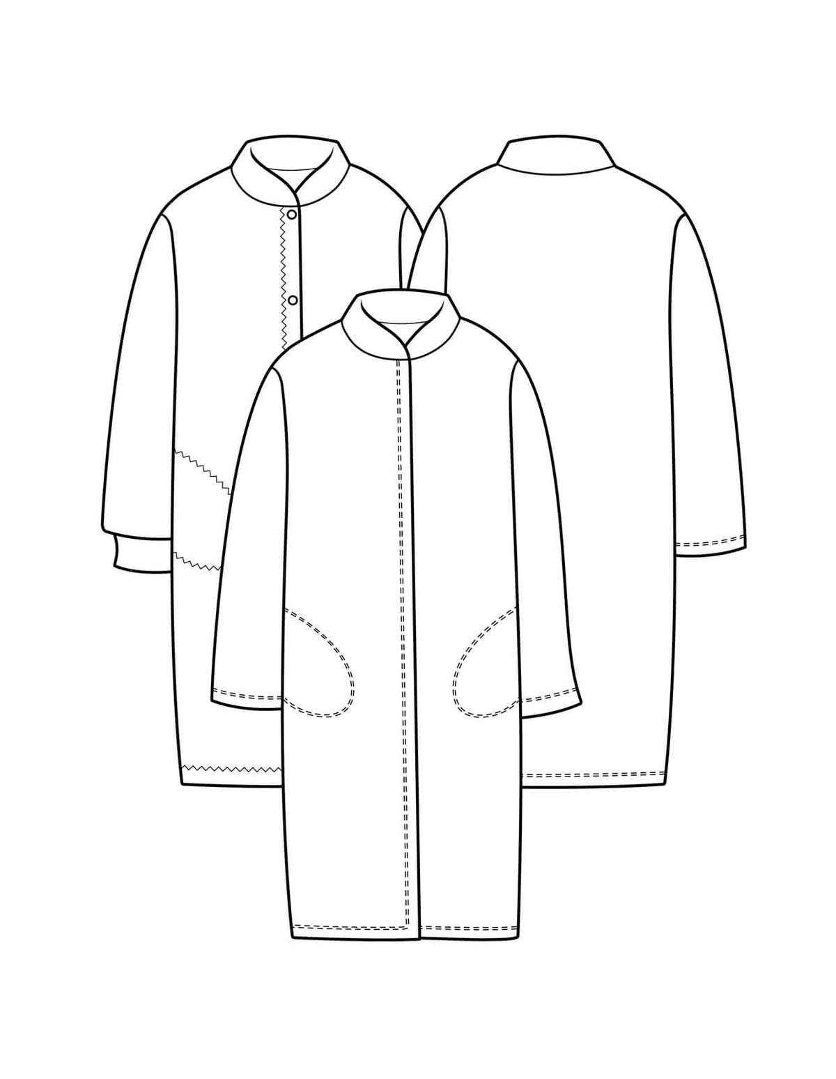 PDF Pattern - Sports Coat | The Makers Atelier