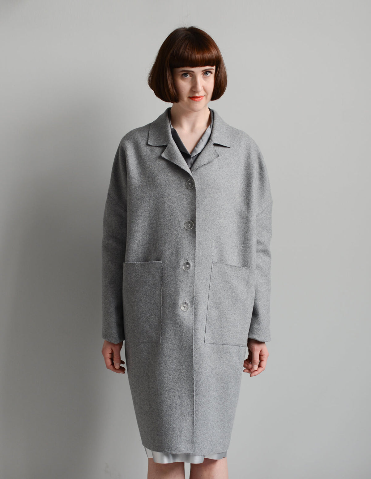 PDF Pattern - Unlined Raw-edged Coat | The Makers Atelier