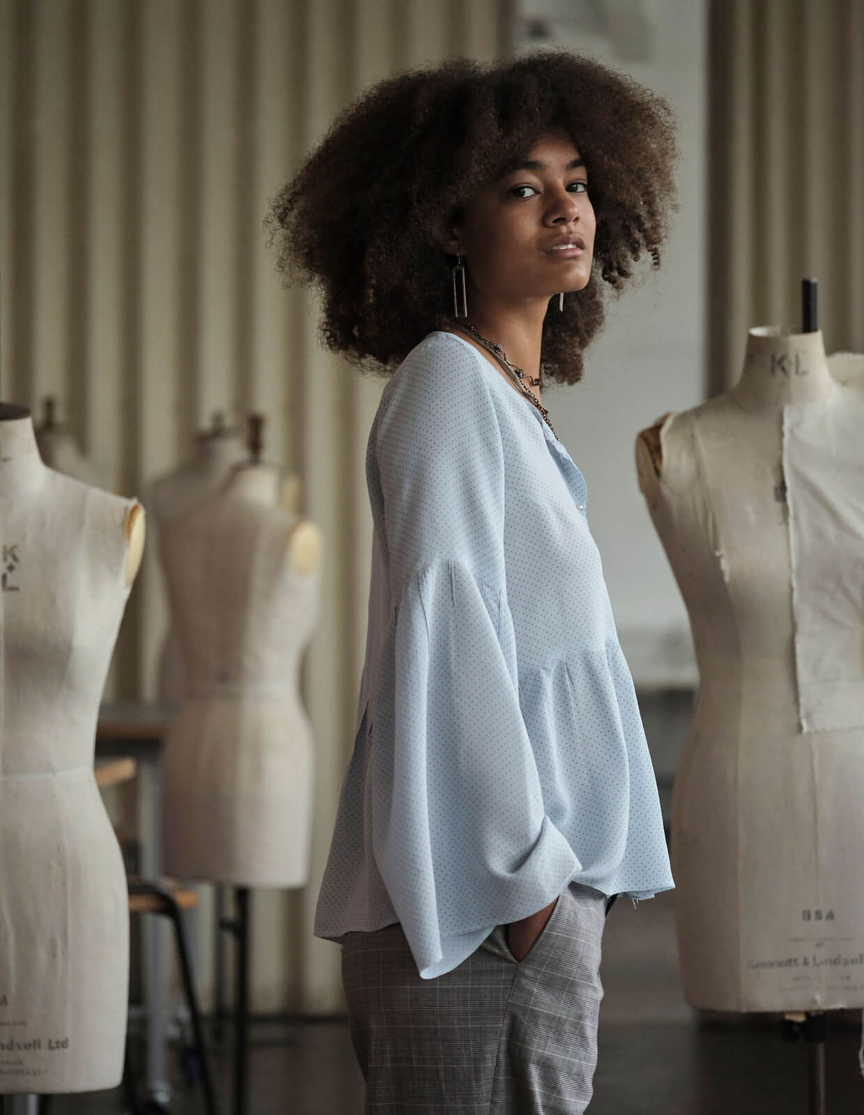 PDF Pattern - Tiered Blouse | The Makers Atelier