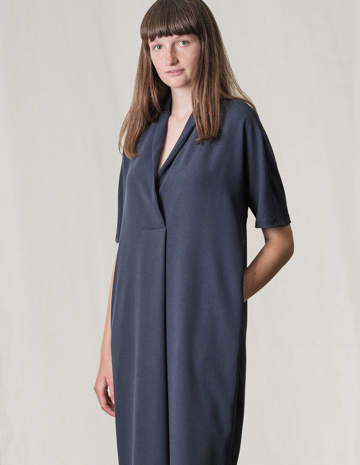 PDF Pattern - Shawl Collar Dress | The Makers Atelier