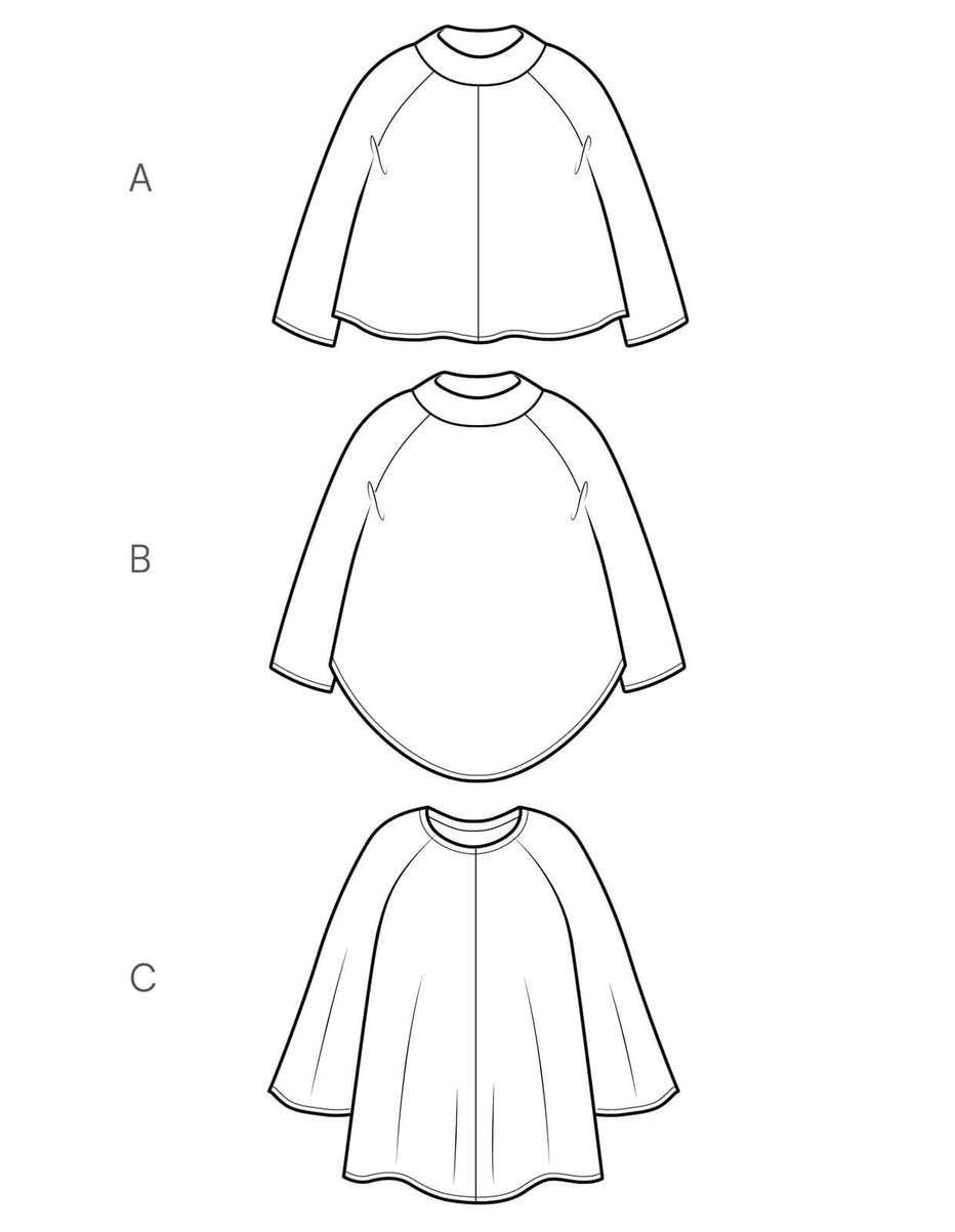 PDF Pattern - Flared Tunic and Top | The Makers Atelier – MaaiDesign ...