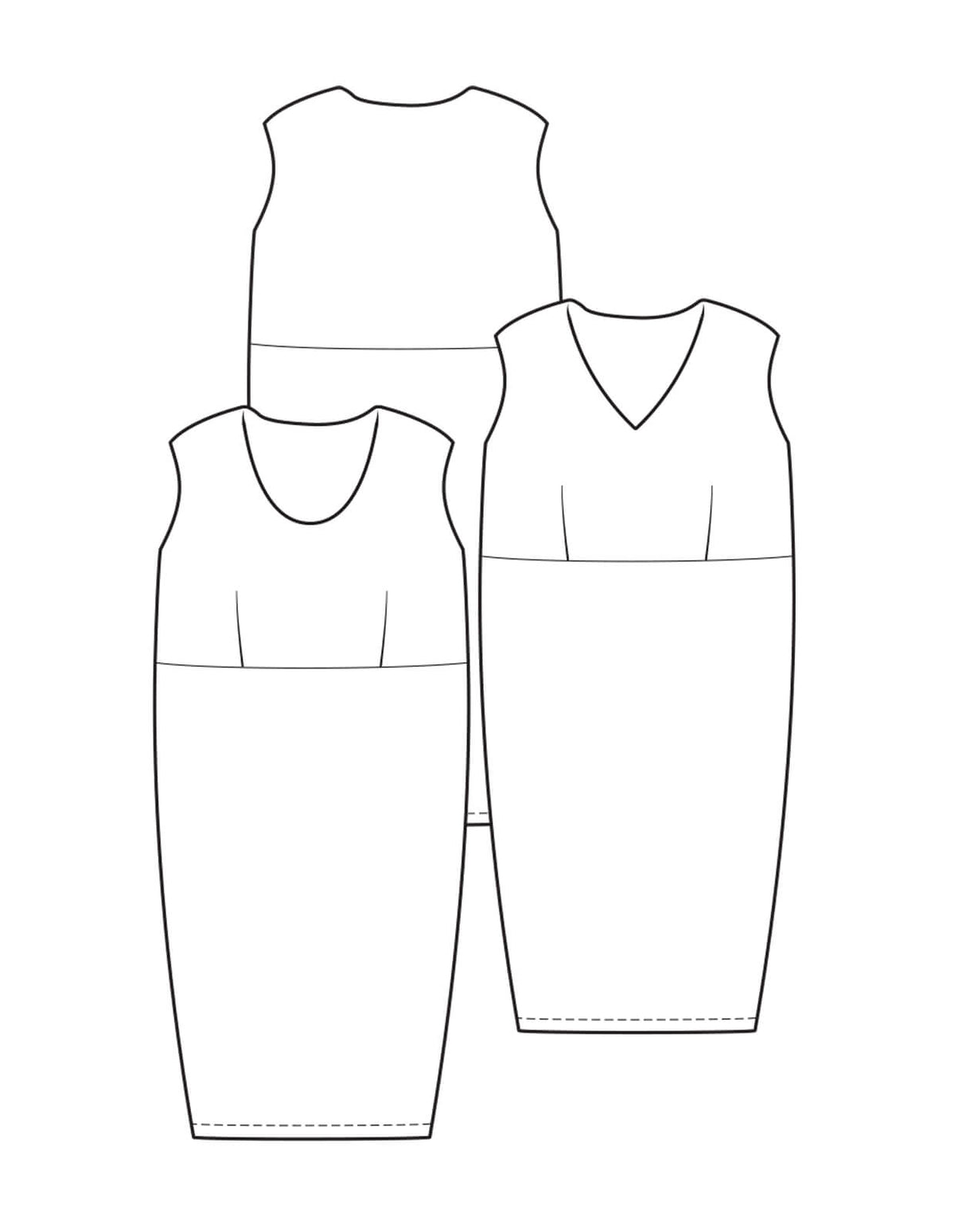 PDF Pattern - Slip Dress | The Makers Atelier