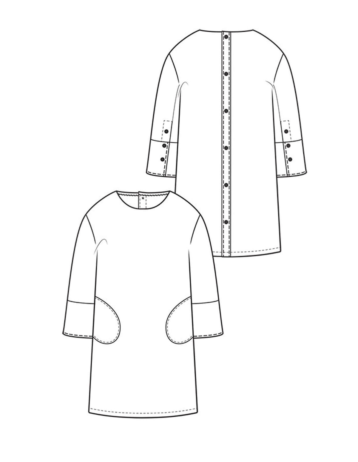 PDF Pattern - Keira Fogden Dress | The Makers Atelier
