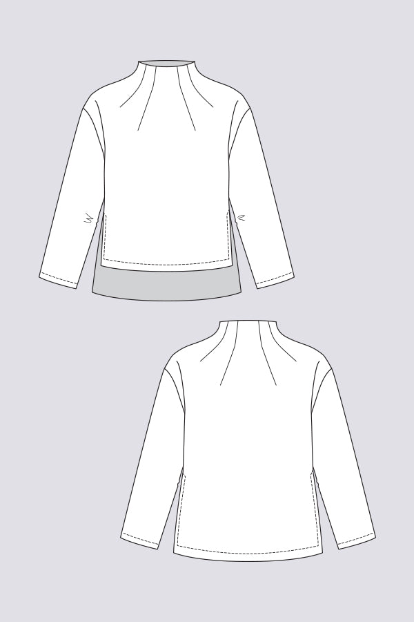 PDF Pattern - Talvikki Sweater | Named Clothing