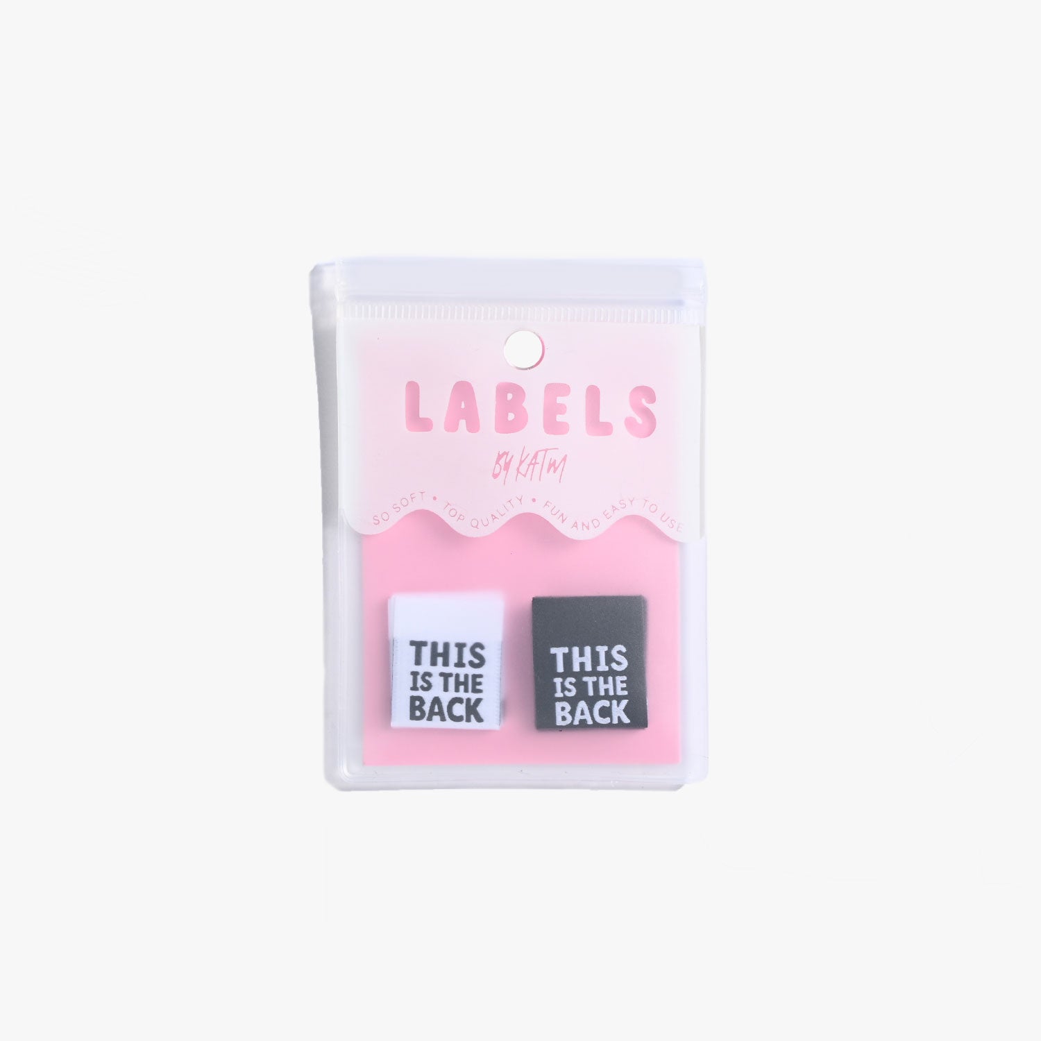 6 Woven Labels - This is the Back 2.0