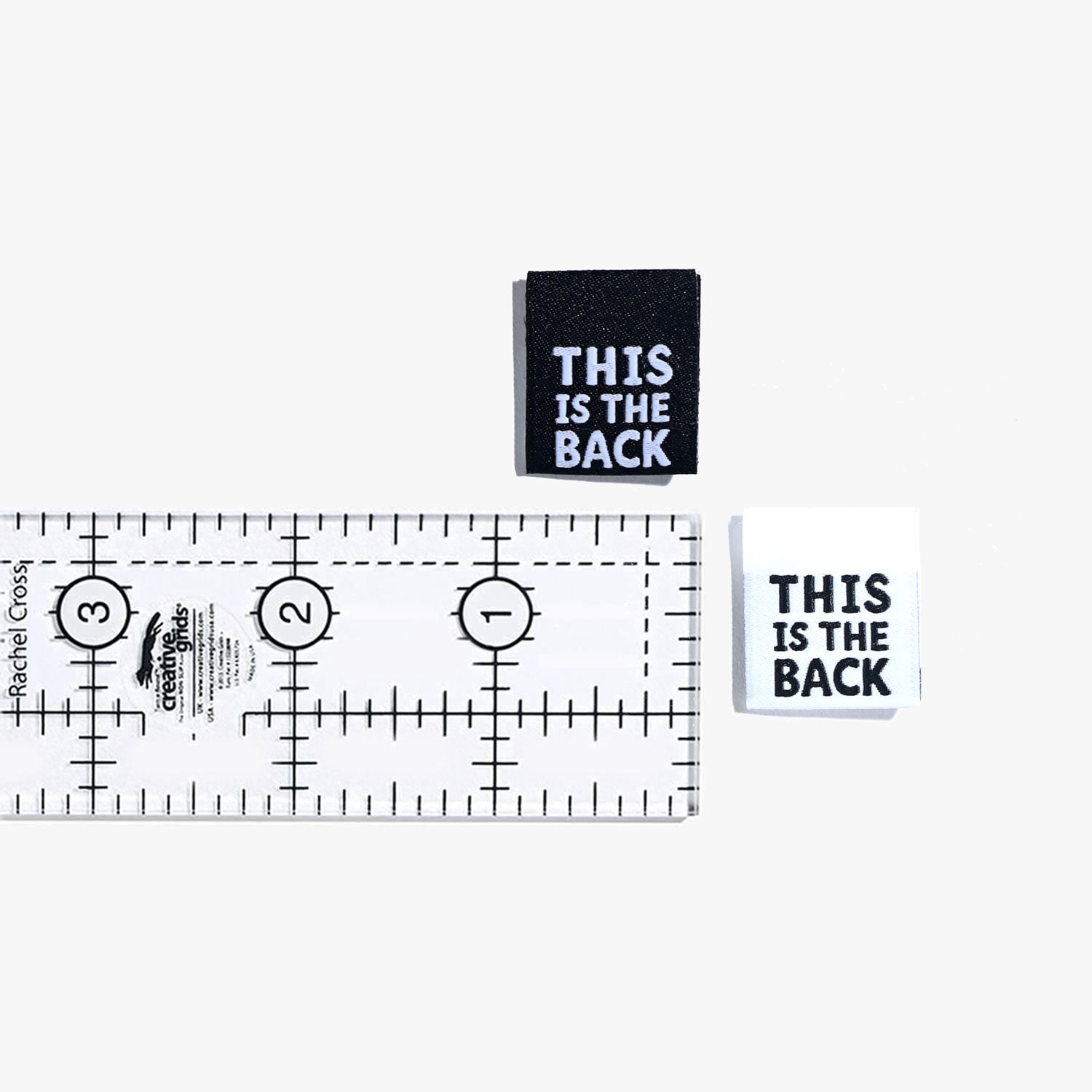 6 Woven Labels - This is the Back 2.0