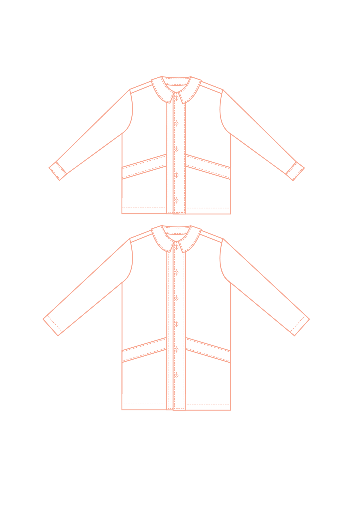 PDF Pattern - Jameela Jacket | Sewing Patterns by Masin