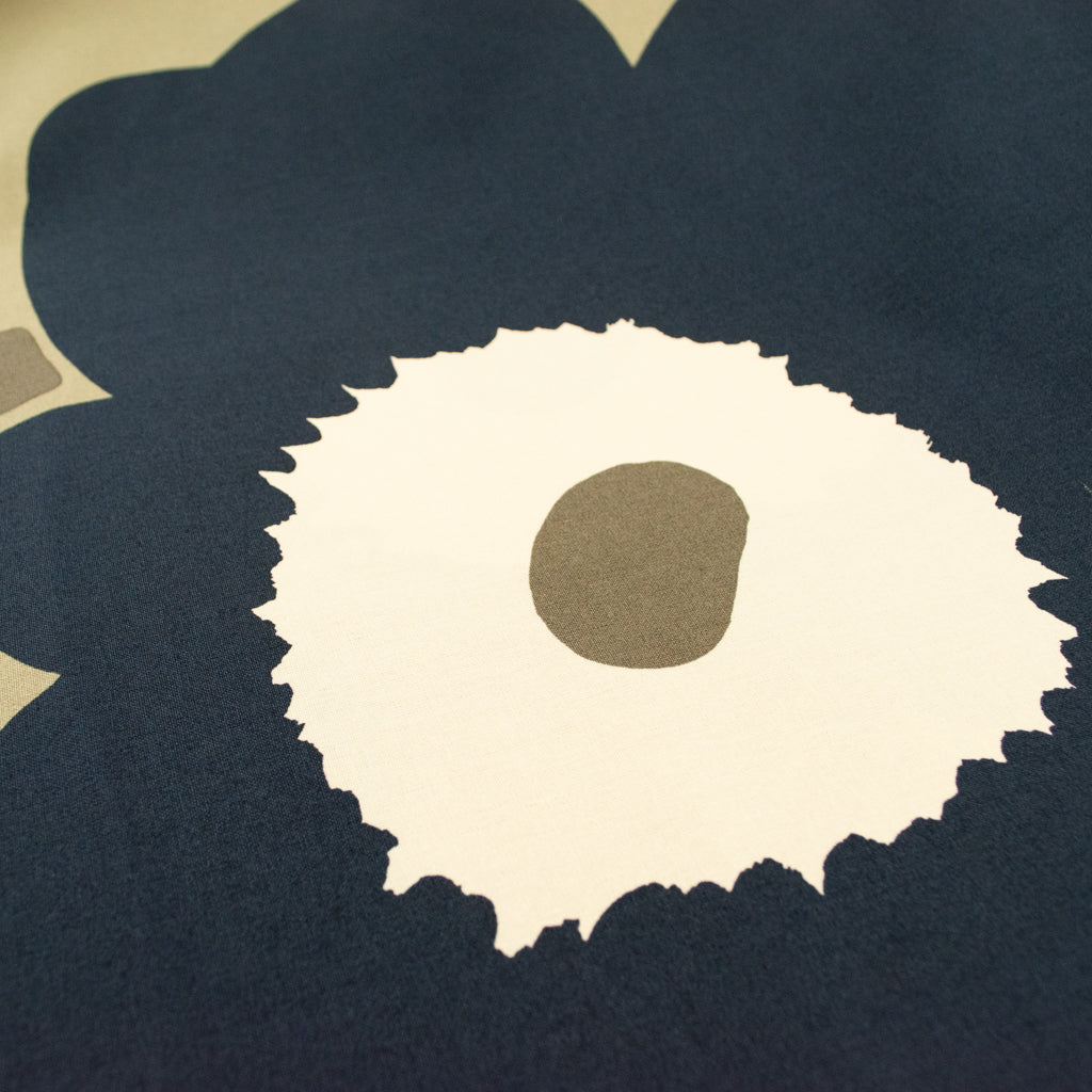 Marimekko - Unikko - Organic Cotton -  Elmwood &amp; Blueberry
