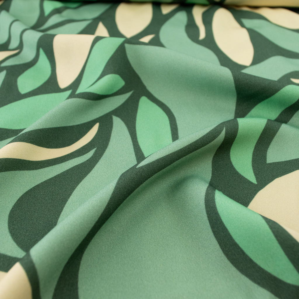 Light &amp; Lush - Viscose Twill - Verdant Drift