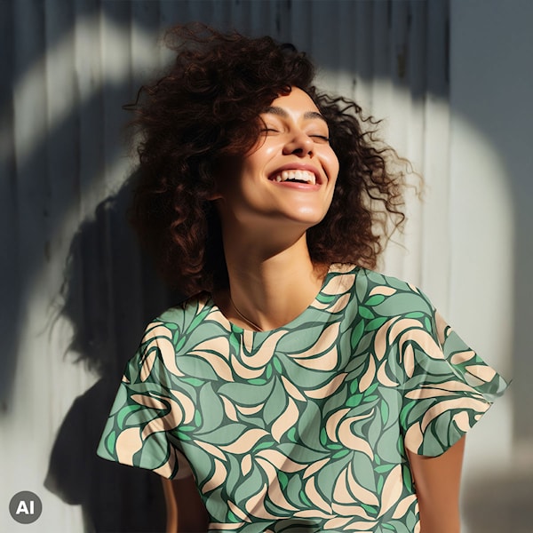 Light &amp; Lush - Viscose Twill - Verdant Drift