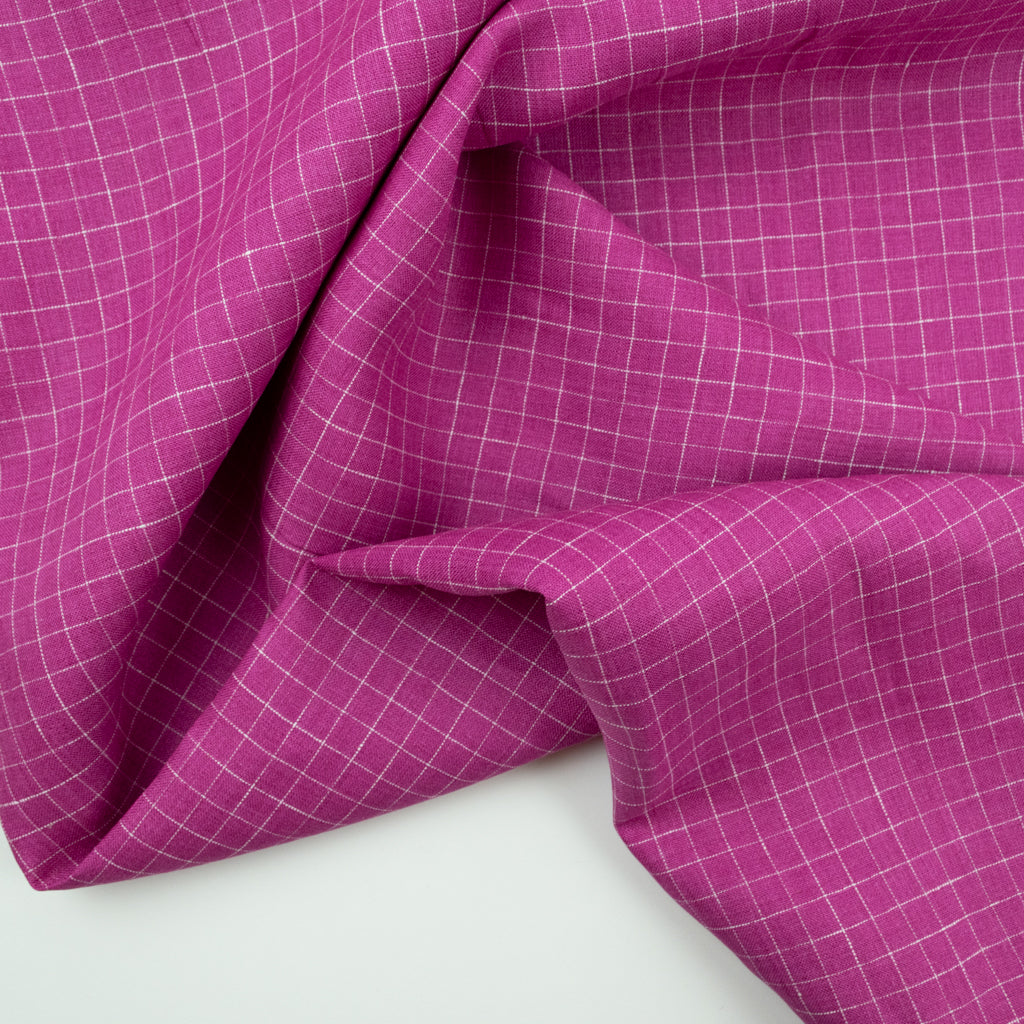 Linen by Maaidesign - Mini Check - Very Berry
