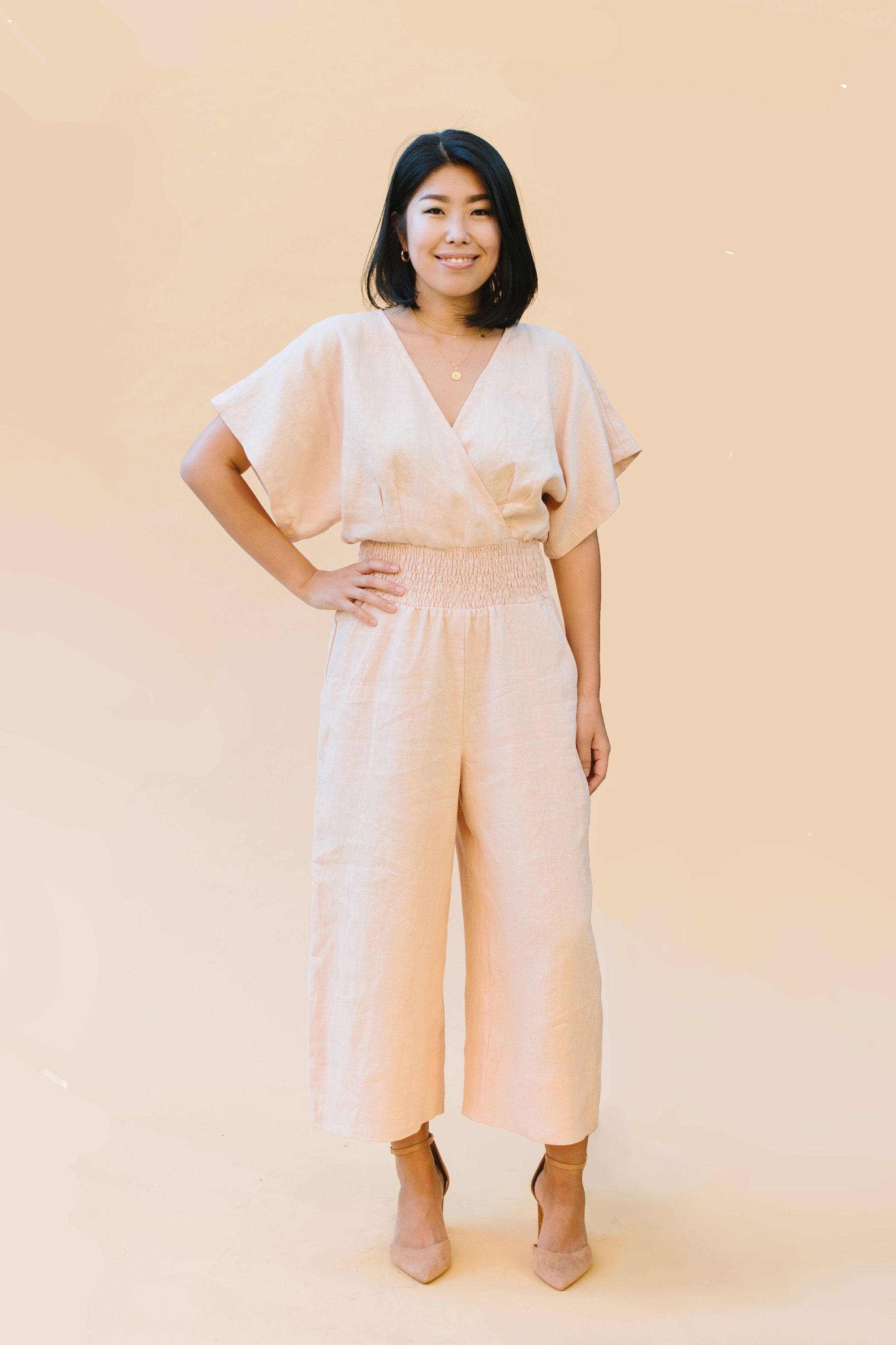 PDF Pattern - Rowena Jumpsuit & Pants | Victory Patterns