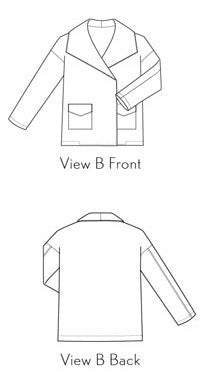 PDF Pattern - Helskinki Jacket | Liesl + Co.