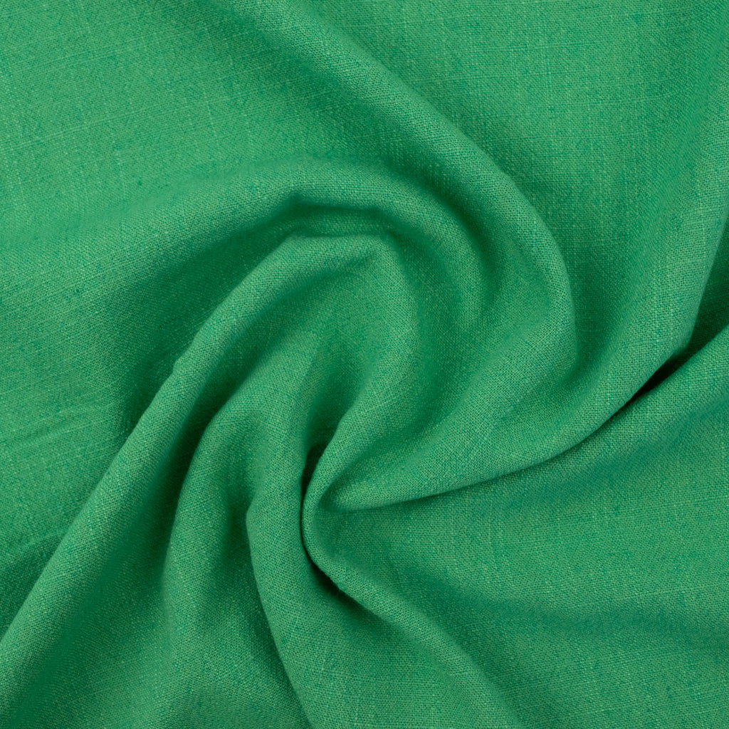 Viscose Linen Noil - Apple Green
