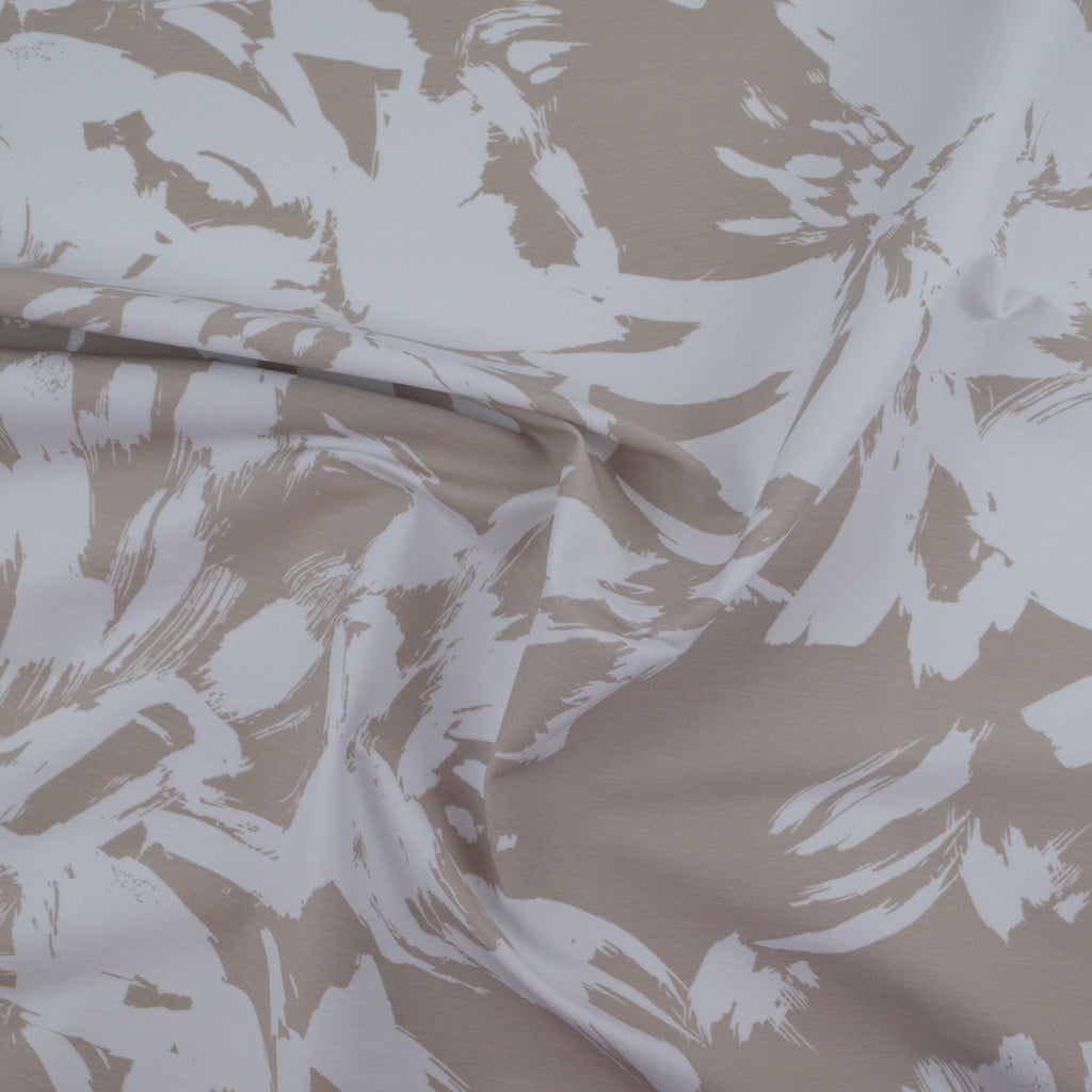 Viscose Stretch Twill - Bloom - Natural