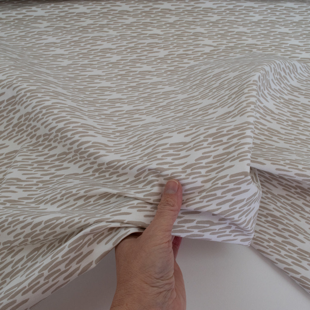 Viscose Stretch Twill - Dunes - Natural