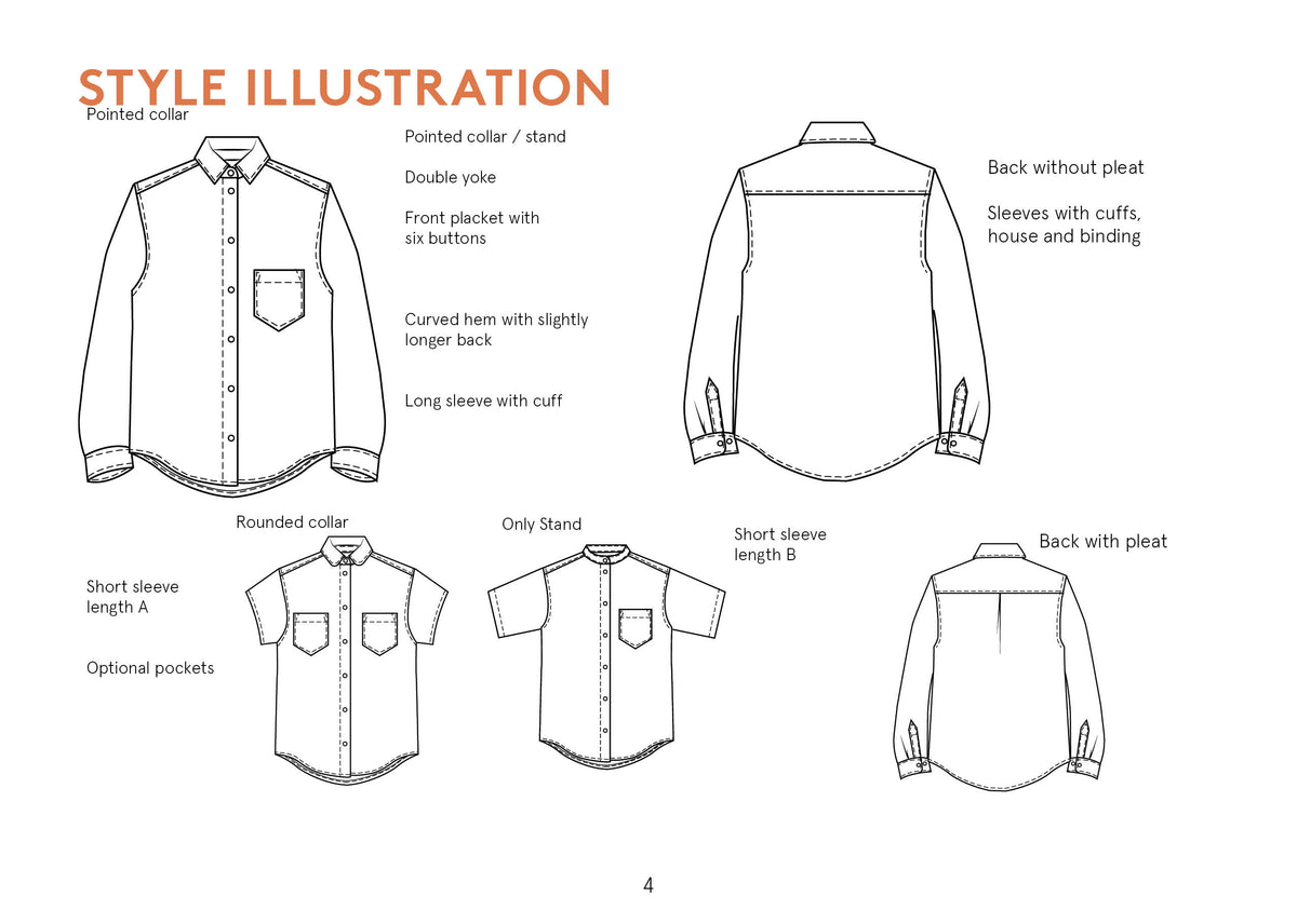 Anna Shirt - Sewing Pattern | Wardrobe By Me