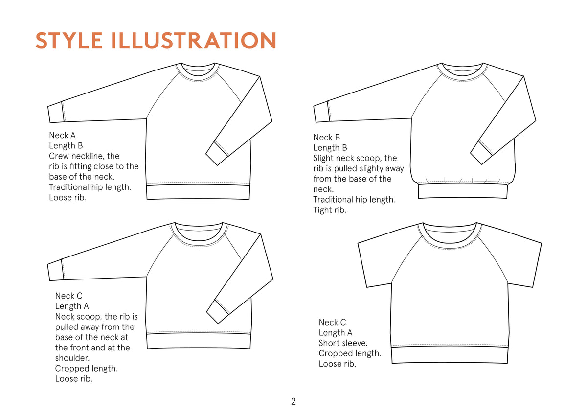 Boxy Raglan - Sewing Pattern | Wardrobe By Me