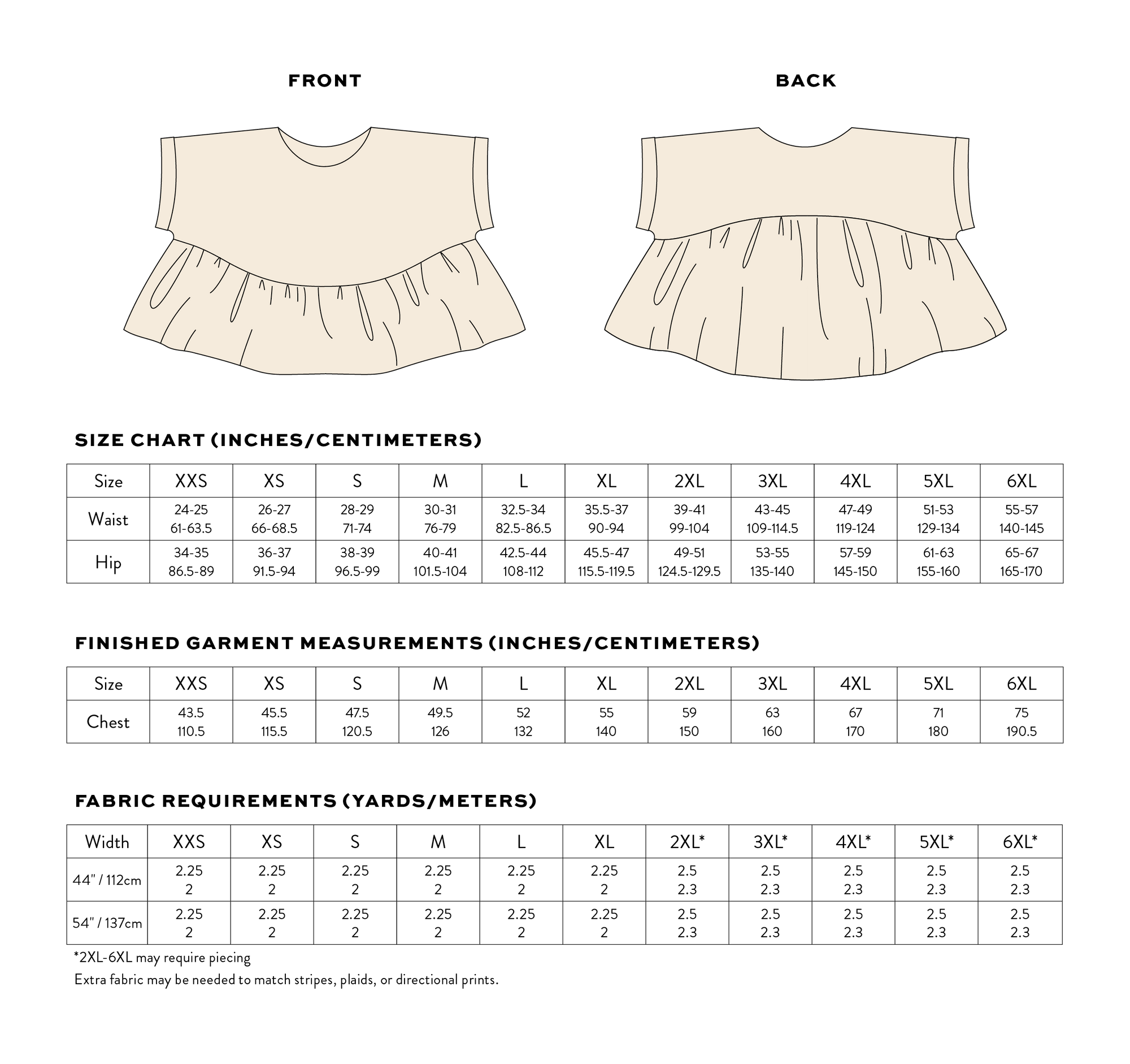 PDF Pattern Wave Float Top Matchy Matchy Sewing Club MaaiDesign pdf-pattern-wave-float-top-matchy-matchy-sewing-club-maaidesign