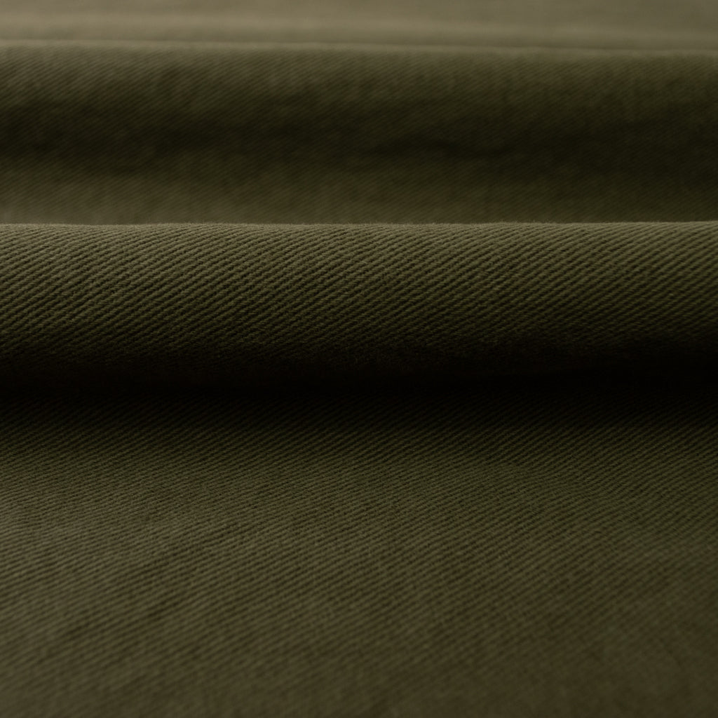 Washed Heavy Cotton Drill - Khaki