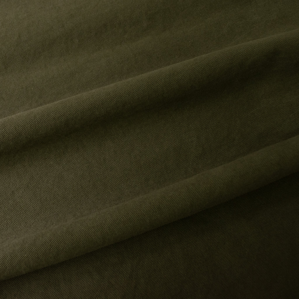 Washed Heavy Cotton Drill - Khaki
