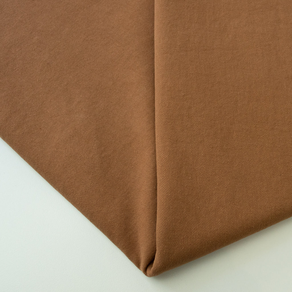 Washed Heavy Cotton Drill - Camel