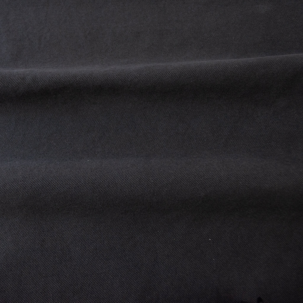 Washed Heavy Cotton Drill - Charcoal