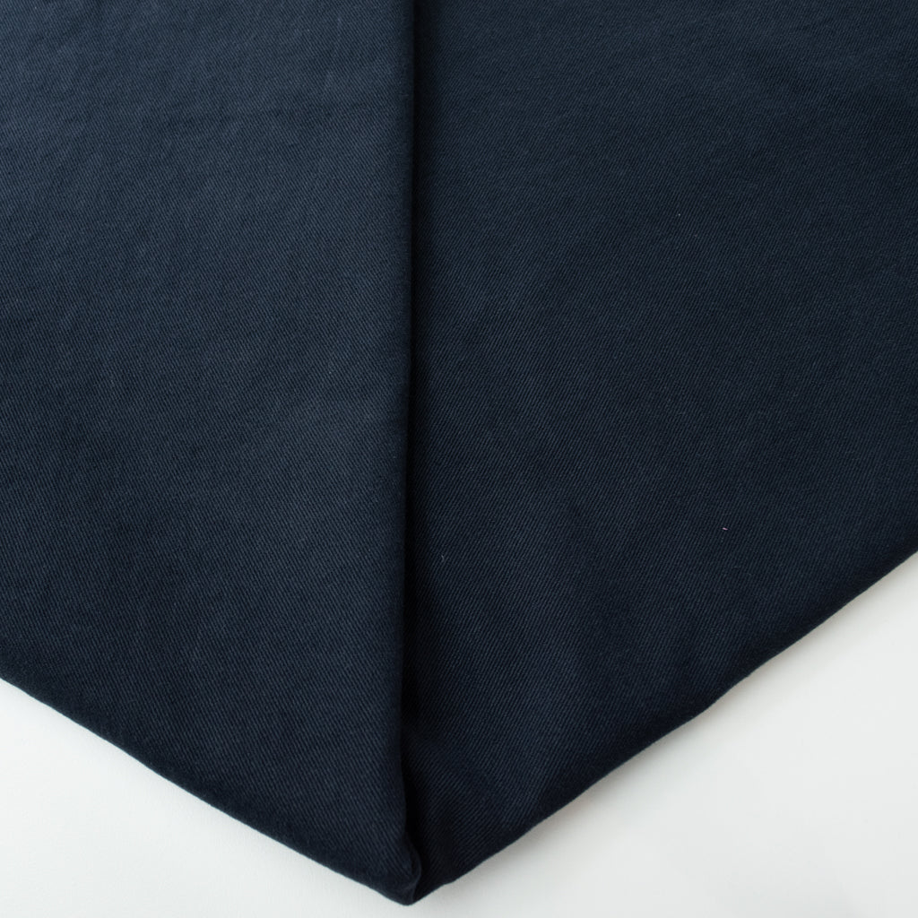 Washed Heavy Cotton Drill - Ink