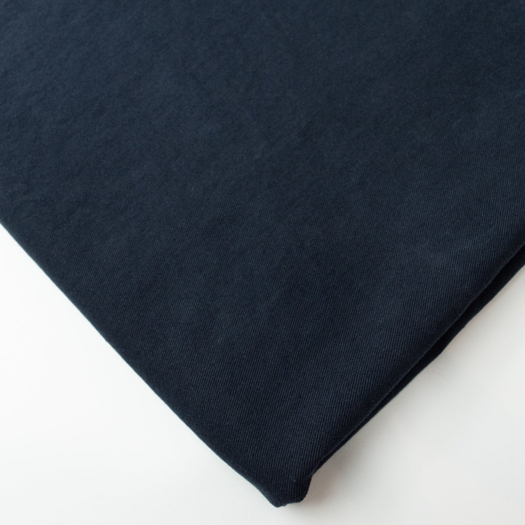 Washed Heavy Cotton Drill - Ink