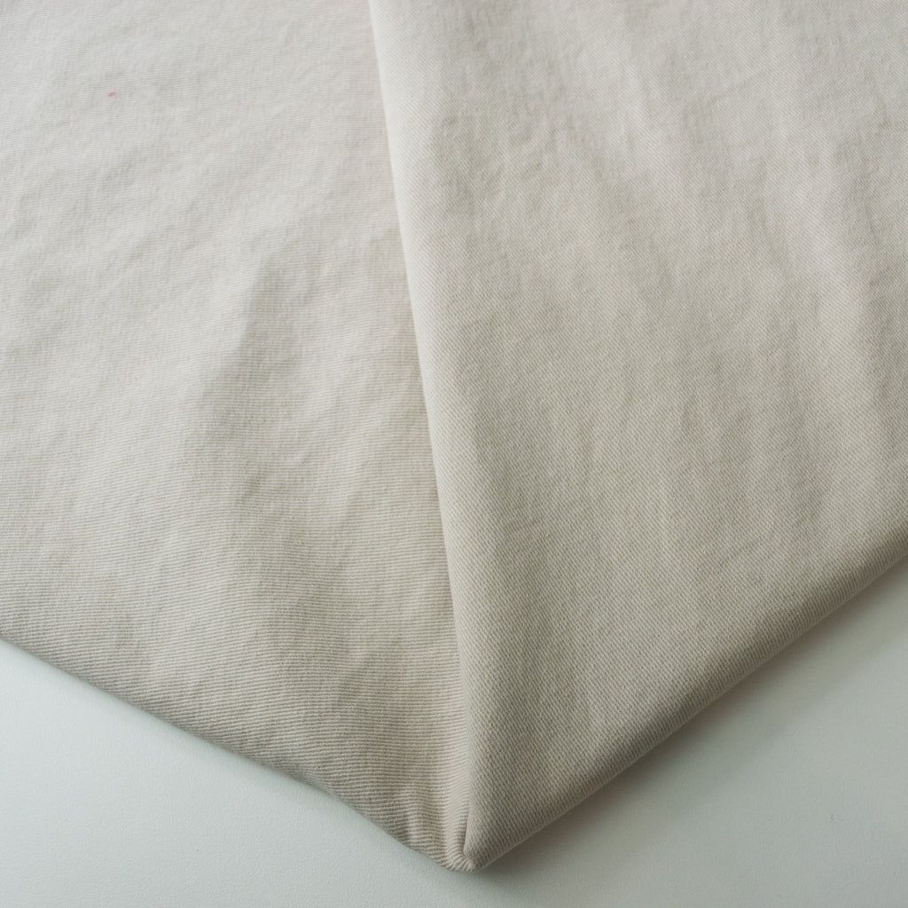 Washed Heavy Cotton Drill - Sandstone