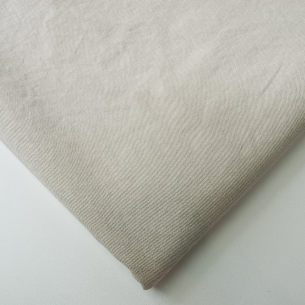 Washed Heavy Cotton Drill - Sandstone