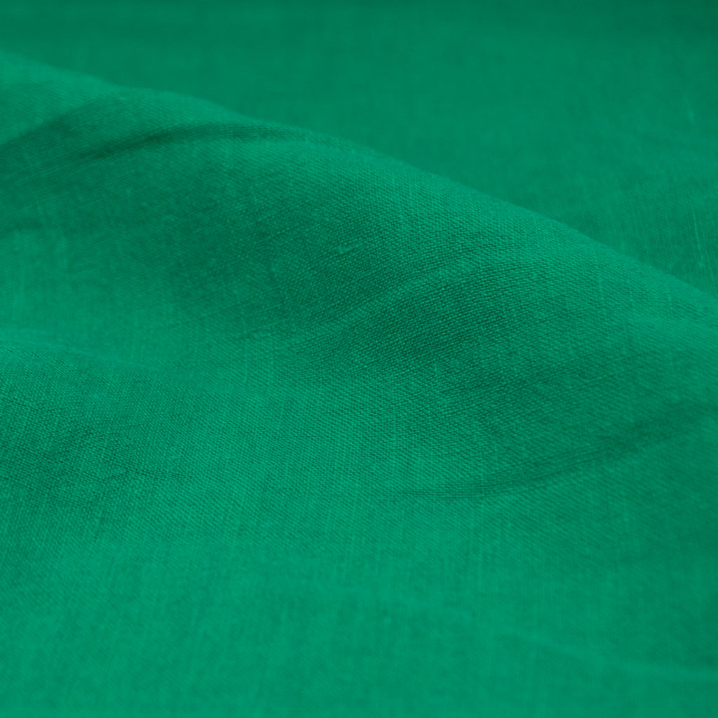 Washed Linen - Grass Green