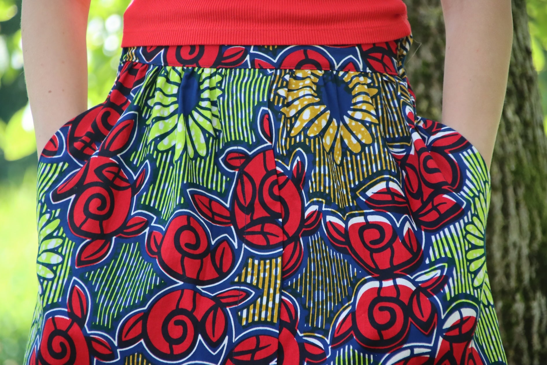PDF Pattern - Eucalyptus Skirt - Teen | Waves &amp; Wild