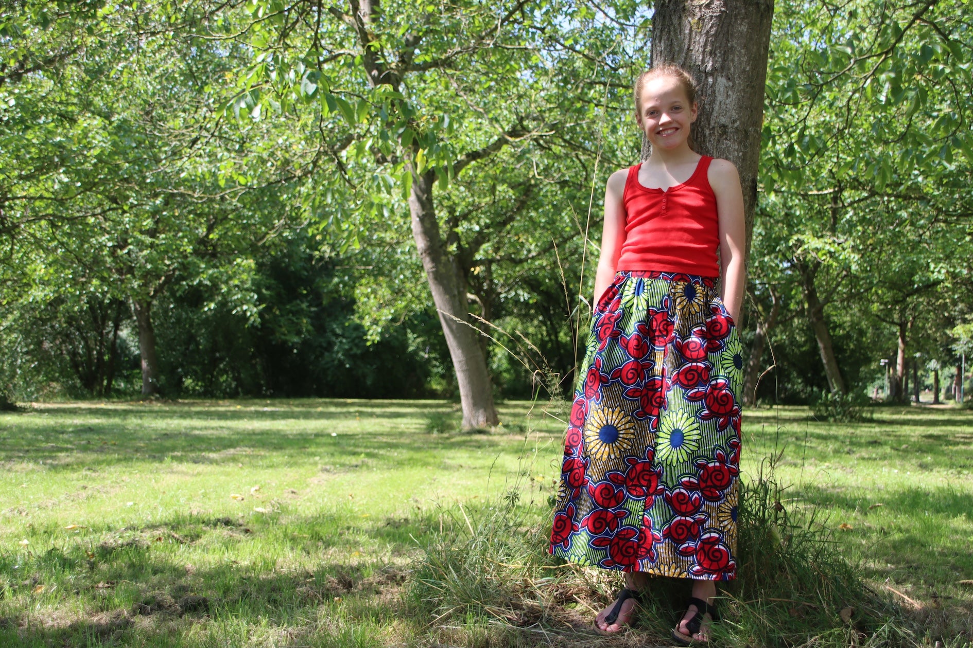 PDF Pattern - Eucalyptus Skirt - Teen | Waves &amp; Wild