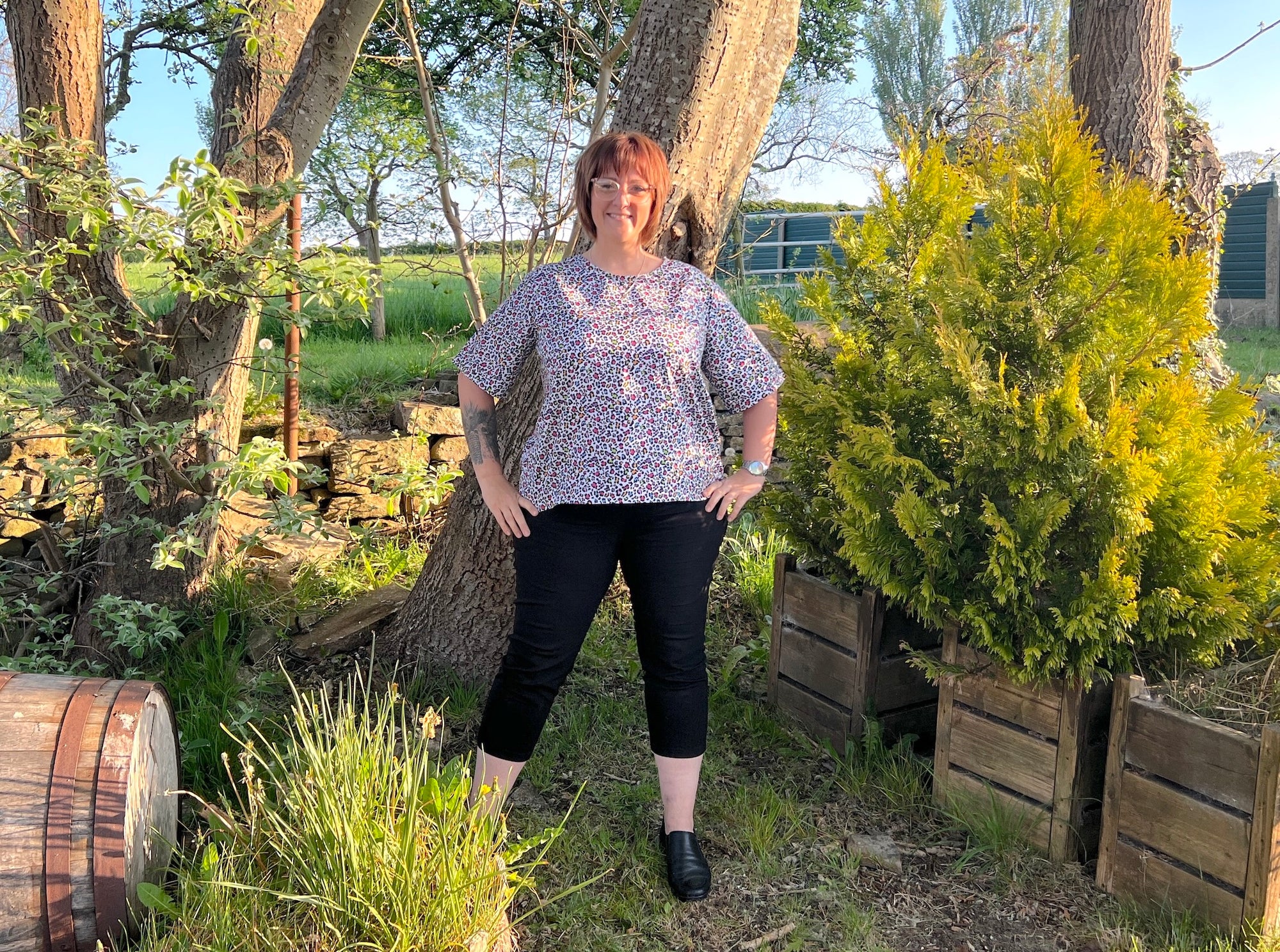 PDF Pattern - Banksia Box Top - Female/Curve Fit | Waves &amp; Wild