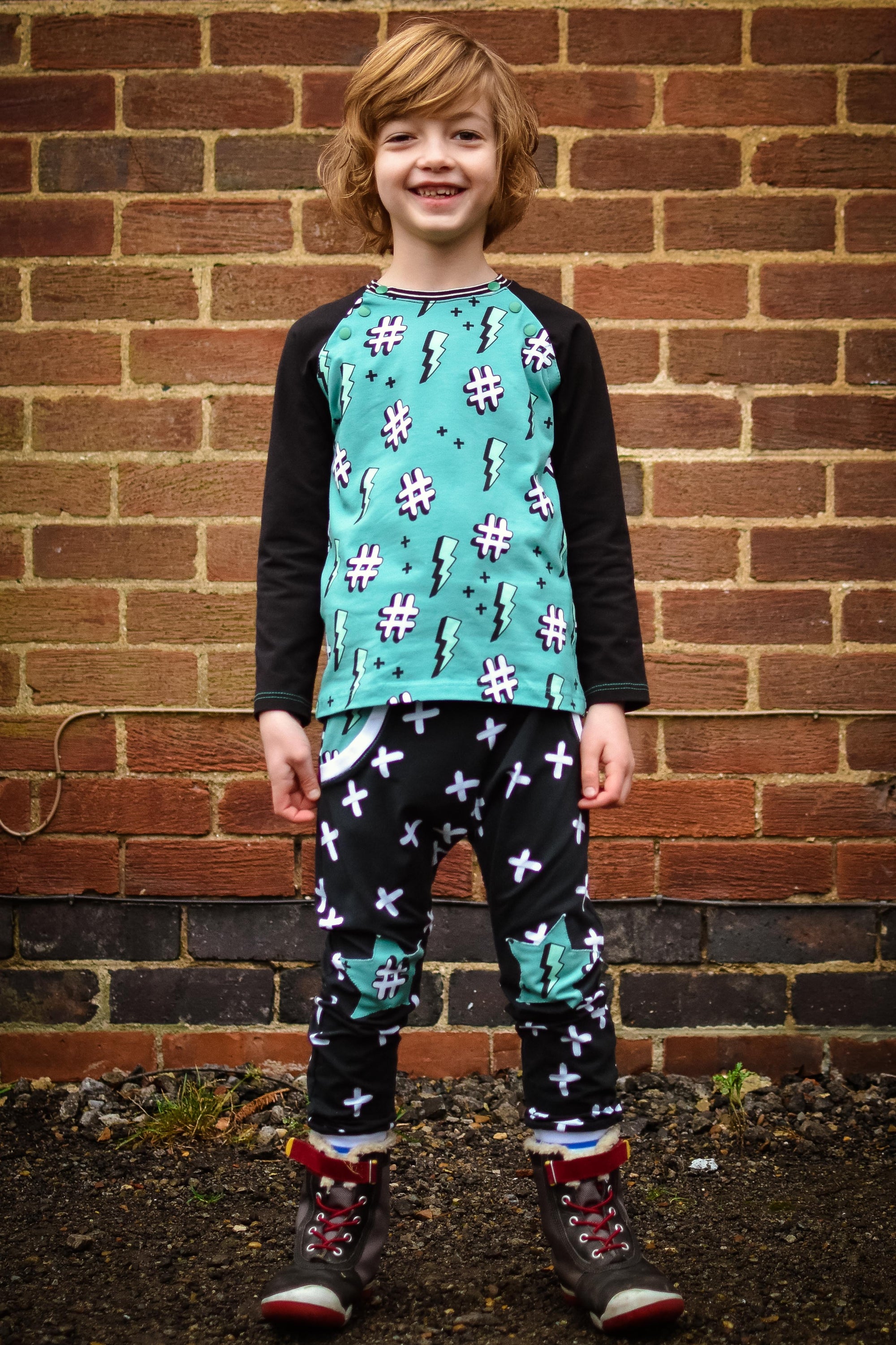 PDF Pattern - High Kick Harem Joggers | Waves &amp; Wild