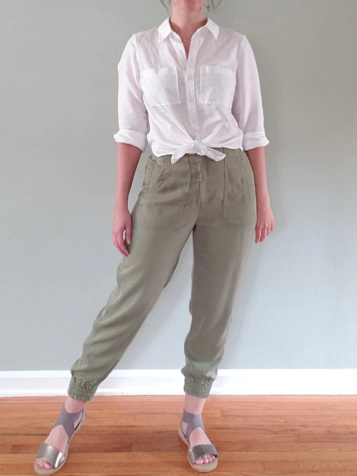PDF Pattern - Byrdie Button-up | Pattern Scout